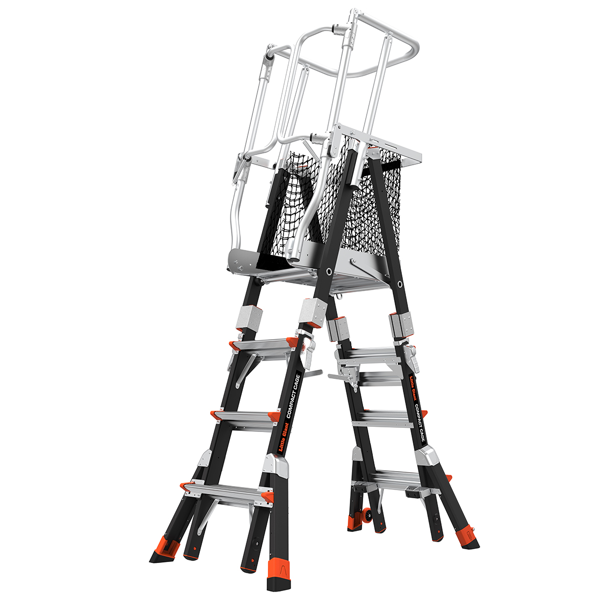 Escalera Little Giant Compact Safety Cage